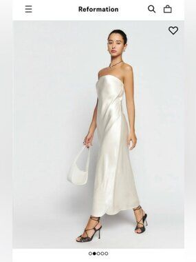 Reformation | Dresses | Reformation Spaulding Linen Dress | Poshmark